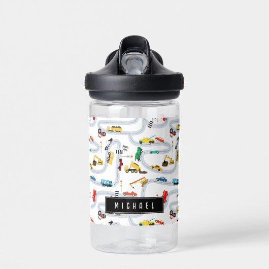 輸送車両車とトラック道路交通 ウォーターボトル (正面)