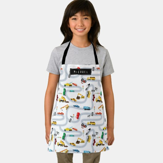 輸送車両車とトラック道路交通 エプロン (インサイチュ)