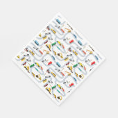 輸送車両車とトラック道路交通 スタンダードランチョンナプキン (角)