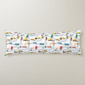 輸送車両車トラック道路ボーイズ ボディピロー (正面)