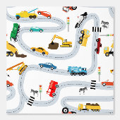 輸送車両車トラック道路ボーイズ 壁紙 (正面)