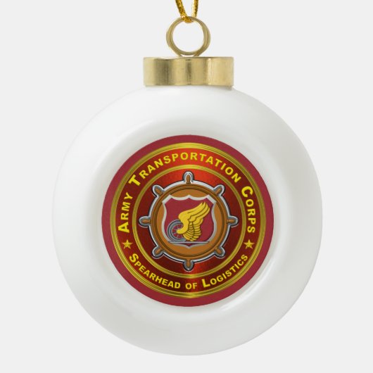 輸送隊 セラミックボールオーナメント (正面)