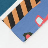 輸送青。フリースブランケット フリースブランケット (角)