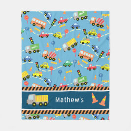 輸送青。フリースブランケット フリースブランケット