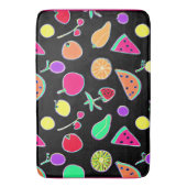 輻射トロピックネオン魔法 バスマット (正面縦)