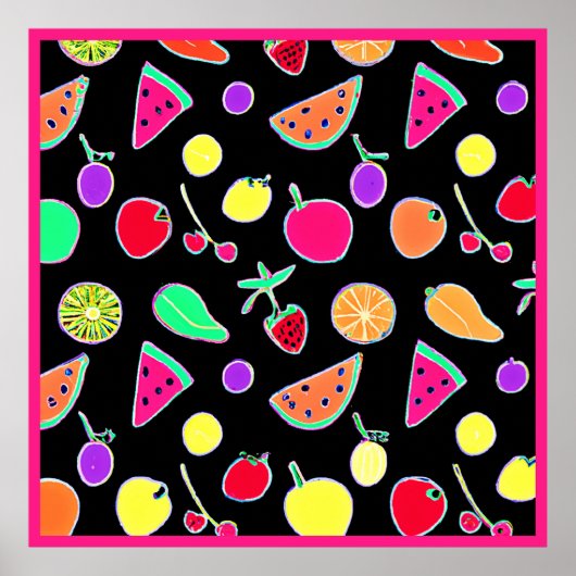 輻射トロピックネオン魔法 ポスター (正面)