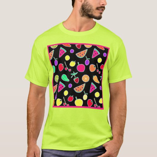 輻射トロピックネオン魔法 Tシャツ (正面)