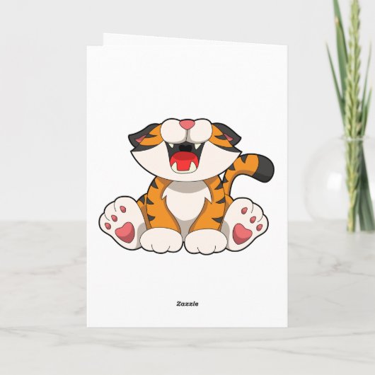 轟々と唸る虎 カード (裏面)