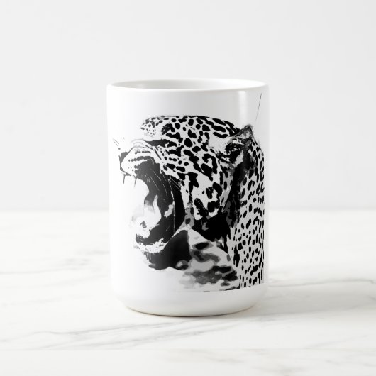 轟くジャガー コーヒーマグカップ (中央)