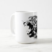 轟くジャガー コーヒーマグカップ (正面左)