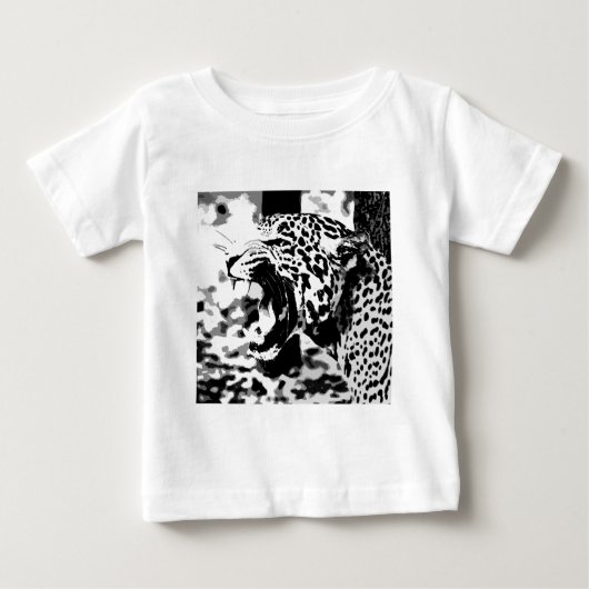 轟くジャガー ベビーTシャツ (正面)