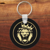 轟音のキングライオンキーチェーン キーホルダー (正面)