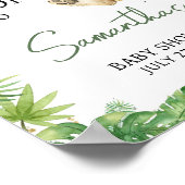 轟音のライオンベビーシャワーへようこそ ポスター (角)