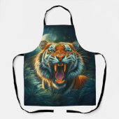 轟音の虎の月に照らされたジャングル エプロン (正面)