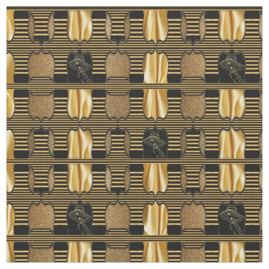 轟音の20代アールデコ ファブリック (クローズアップ)