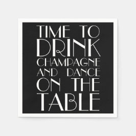 轟音の20代ナプキン スタンダードカクテルナプキン