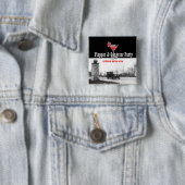 轟音の20代フラッパーとギャング 缶バッジ (インサイチュ)