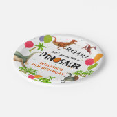 轟音バルーンジャングルパーティー誕生日 ペーパープレート (アングル)