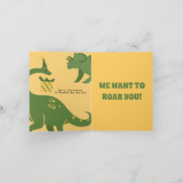 轟音パーティー動物誕生日 招待状