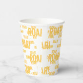 轟音パーティー動物誕生日 紙コップ (右)