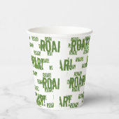 轟音パーティー動物誕生日 紙コップ (右)