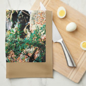 轟音フォーク キッチンタオル (四つ折り)