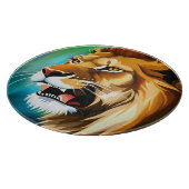 轟音ライオンサイドポーテッドポートレート-57566 カッティングボード (角)