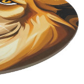 轟音ライオンサイドポーテッドポートレート-57566 カッティングボード (角)