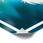 轟音ライオンサイドポーテッドポートレート-57566 ポスター (コーナー)