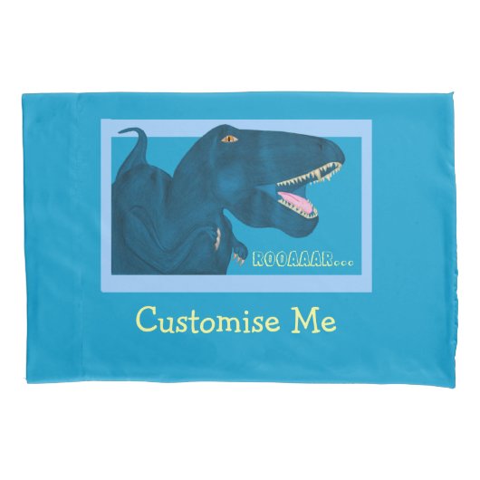 轟音レックス 枕カバー (正面)