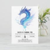 轟音威厳のあるおもしろい誕生日 招待状 (スタンド正面)