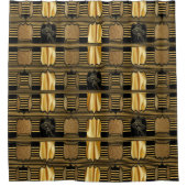 轟音20代のアールデコシャワーカーテン シャワーカーテン (正面)