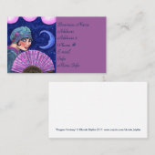 轟音20代輝く女の子ファンムーンスター 名刺 (正面/裏面)