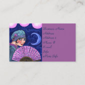 轟音20代輝く女の子ファンムーンスター 名刺 (正面)