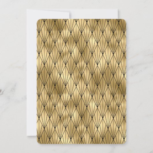 轟音20代金ゴールドニューイヤーズイブシャンパーニュ 招待状 (裏面)