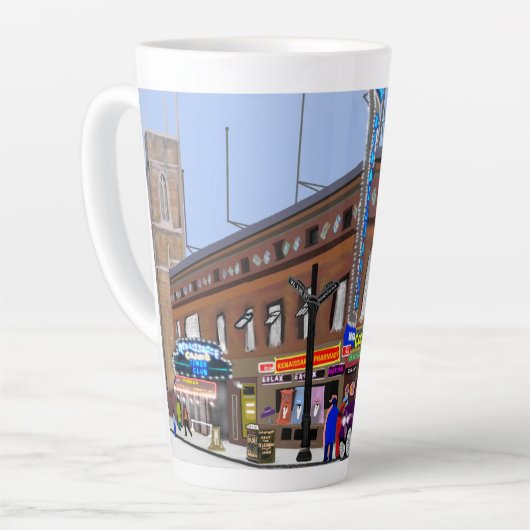 轟音20 カフェラテマグ (左アングル)