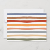 轟音!カラフル恐竜写真少年バースデーパーティー 招待状 (裏面)