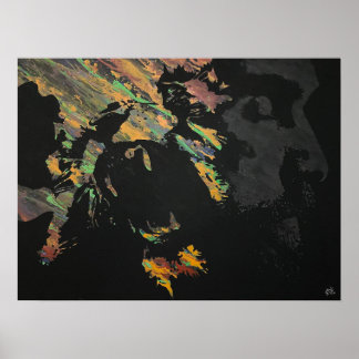 「轟音」プリント ポスター