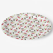 辛い唐辛子 ペーパープレート (アングル)