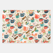 辛い子猫 ラッピングペーパーシート (正面2)