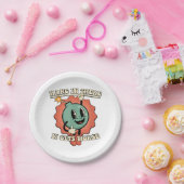 辛い時もあるけど、もっとひどくなるよ - 面白い漫画 爆弾 ペーパープレート (パーティー)