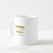辛い時もある 励ましのマグカップ コーヒーマグカップ (正面左)