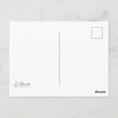 辛い時も頑張って　多肉植物のポストカード ポストカード (裏面)