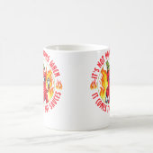 辛い食べ物好き 激辛好き ピリ辛大好き コーヒーマグカップ (中央)