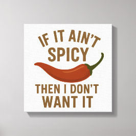 🔥辛もしくない、嫌だ キャンバスプリント