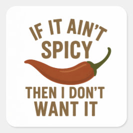 🔥辛もしくない、嫌だ! スクエアシール