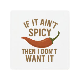 🔥辛もしくない、嫌だ メタルプリント