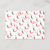 辛子  名刺 (裏面)