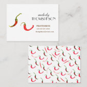 辛子  名刺 (正面/裏面)