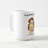 辛抱強い妻のマグ コーヒーマグカップ (正面左)